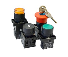Кнопки, переключатели, лампы в пластиковом исполнении IP40 MTB2-Е