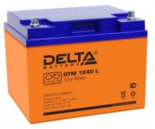 Аккумулятор 40Ah Delta 12V DTM 1240 L