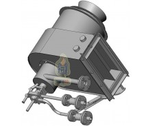 ГКП-3,5 - Горелка диффузионная комбинированная дутьевая тепловой мощностью 3,5 МВт с пониженным содержанием NOx