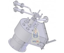 ГДК-5,8 с выносной газовой камерой - Горелка диффузионная комбинированная дутьевая тепловой мощностью 5,8 МВт
