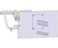 ГКУ-1 - Горелка дутьевая комбинированная угловая, тепловой мощностью 1 МВт