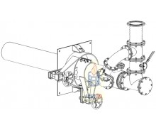 ГПК-18 - Горелка для прокалки кокса, дутьевая, тепловой мощностью 18 МВт.