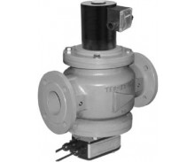 Клапаны электромагнитные двухпозиционные с э/м регулятором расхода газа и датчиком положения на DN 40-100 привод LF230-S