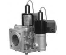 Клапан электромагнитный трехпозиционный (муфтовый или фланцевый) с двумя регуляторами расхода и датчиками положения на DN 40,50