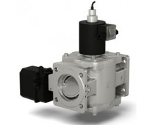 Клапаны электромагнитные двухпозиционные фланцевые с электроприводом регулятора расхода и датчиком положения на DN 40-100 (привод SP0)